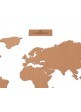 Mapa mundi corcho adhesivo
